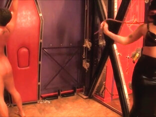 Sadistic Rubber Whipping