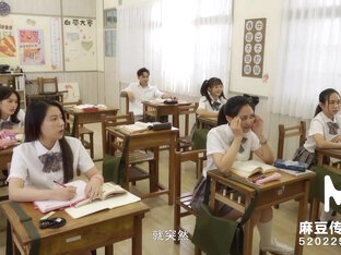 Trailer-fresh High Schooler Gets Her First Classroom Showcase-wen Rui Xin-mdhs-0001-high Quality Chinese Film
