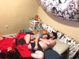 Real Passionate Amateur Couple Have Sex Before Bed (max & Cherry)
