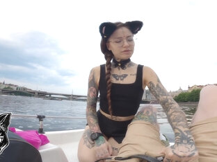 Met A Cat Girl On A Boat And Decided To Fuck Her - Mari Galore