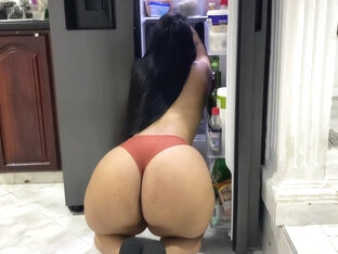 Bbw Girl Prepares Lunch For Her Husband To Give Her Cock