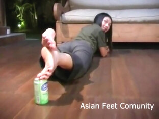 Asian With Perfect Feet