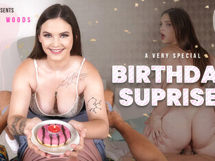 VRHUSH Taylee Wood has a birthday surprise for you
