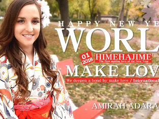 Happy New World 2018 First Making Or The Year - Amirah Adara - Kin8tengoku