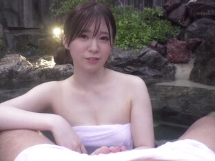 B2K0702-She drinks semen ejaculated with a thick blowjob at a hot spring with her girlfriend