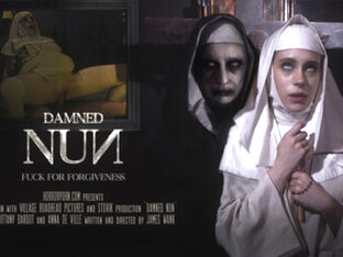 Brittany Bardot & Anna De Ville in Damned Nun - xVirtual