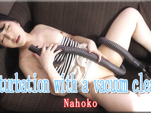 Masturbation with a vacuum cleaner - Fetish Japanese Video