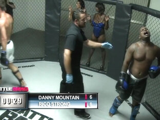 Hops On The Winners Cock In The Mma Cage And Swallows His Ultra Hd - Stacy Adams