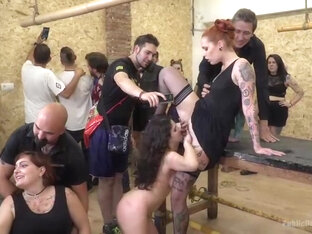 Young Whore Shamed, Tiedup, And Fucked In Public! - Francesca Dicaprio