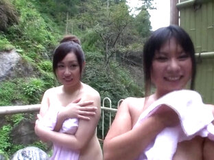 Hot Japanese Girls In Public Mixed Bath Group Sex