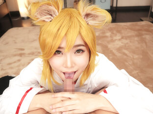 Aoi Kururugi - I'm Going to Get my Creampie! Aoi Kururigi Transformed into the Cute Little Fox Girl - CosmoPlanetsVR