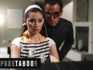 PURE TABOO Law En***r Audits Housewife's Sexual Thirst In Dystopian Future