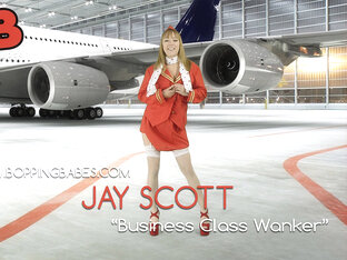 Jay Scott - Business Class Wanker - BoppingBabes