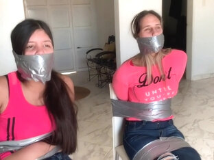 Bratty Online Bullies Bound And Gagged By An Angry Milf!